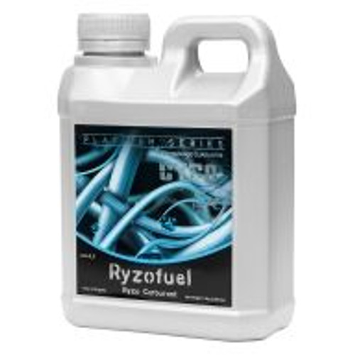 Cyco Ryzofuel (0-0-0.2), AustraliaÂ’s leading root stimulant designed for indoor and outdoor plants and seedlings, will rapidly accelerate new root growth. Add to any fertilizer program to achieve greener vigorous plant growth, set more flower sites, stimulate advanced flower growth, encourage more robust flowers and fruit, and increase new leaves and overall biomass. Use in foliar spraying to revive or help suffering potted plants, transplants, ornamentals, flowers, shrubs, natives, trees, seedlings and cuttings. Cyco Ryzofuel (0-0-0.2), AustraliaÂ’s leading root stimulant designed for indoor and outdoor plants and seedlings, will rapidly accelerate new root growth. Add to any fertilizer program to achieve greener vigorous plant growth, set more flower sites, stimulate advanced flower growth, encourage more robust flowers and fruit, and increase new leaves and overall biomass. Use in foliar spraying to revive or help suffering potted plants, transplants, ornamentals, flowers, shrubs, natives, trees, seedlings and cuttings.