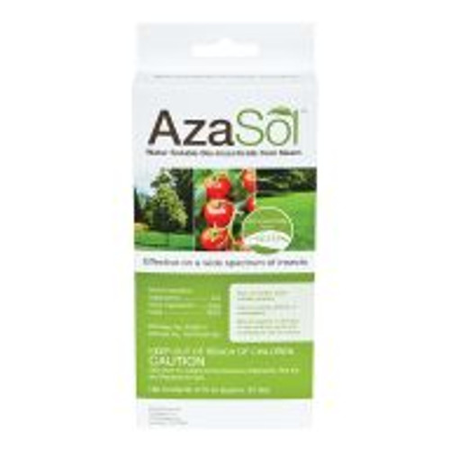 AzaSol is the first water-soluble powdered azadirachtin product developed for superior biologically-based insect control. AzaSol is a high-potency powder thats water soluble, solvent-free, and shelf stable for more than two years. Its intended for use indoors and out, and can be applied via soil drench, injection or spray. Studies show azadirachtin, derived from neem plants, to be a highly effective broad spectrum biological insect control and repellent that provides protection from insects ranging from annual bluegrass weevils to whiteflies.