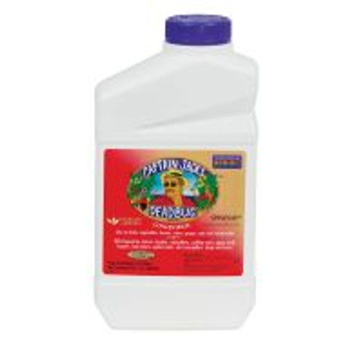 Captain Jack's Deadbug Brew Concentrate&nbsp;is a Spinosad-based insecticide that takes advantage of the unique bacterium's pest control properties to effectively control bagworms, borers, beetles, caterpillars, codling moth, gypsy moth, loopers, leaf miners, spider mites, tent caterpillars, thrips and more.&nbsp; Also available as a ready-to-use spray.