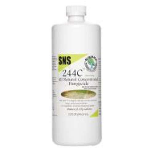 SNS 244C Fungicide consists of 100% pure thyme botanical extracts and kills fungi harming plants, vegetables and trees. Some components of SNS 244C are absorbed systemically by the plant, suppressing the life cycle of the fungal spores and nurturing the plants cells to increase the plants immunity to disease. Strong enough to treat trees but delicate enough to be used on new growth, clones and leafy foliage.