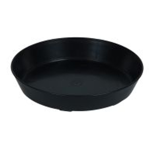 These high-quality Premium Saucers are made of thick, durable, black plastic, and they're available in sizes from six up to sixteen inches. These high-quality Premium Saucers are made of thick, durable, black plastic, and they're available in sizes from six up to sixteen inches.