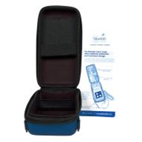 The Bluelab Meter Carry Case allows users to take readings without removing the meter from its protective case. An adjustable nylon strap can be used to hang the case and meter on the wall or over a shoulder so only the probe goes near the nutrient solution. The caseÂ’s firm shell with zipper closure protects the meter against accidental impact, and the net pocket and straps inside keep the meter and probes securely in place. The Bluelab Meter Carry Case allows users to take readings without removing the meter from its protective case. An adjustable nylon strap can be used to hang the case and meter on the wall or over a shoulder so only the probe goes near the nutrient solution. The caseÂ’s firm shell with zipper closure protects the meter against accidental impact, and the net pocket and straps inside keep the meter and probes securely in place.