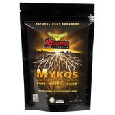 Mykos is a symbiotic microbe that connects plants with colonies of beneficial bacteria and fungi throughout the soil. It vastly increases the availability of nutrients like phosphorus, calcium, sulfur, and all those elements necessary for plant growth and vitamin production in crops. Plants treated with Mykos produce far more vitamins and life-enriching minerals than untreated plants. Mykos also increases the production of primary and secondary metabolites, resulting in large, healthy harvests.