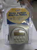 24-Hour Dual Outlet Digital Timer