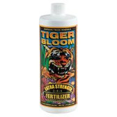 Fast-acting Tiger Bloom® Liquid Plant Food (2-8-4) is an ultra-potent, fast-acting, high-phosphorus fertilizer that also contains a good supply of nitrogen for growth and vigor. It is formulated with a low pH to maintain stability in storage and keep micronutrients available. When used as directed Tiger Bloom® encourages abundant fruit, flower, and multiple bud development. Use Tiger Bloom® at the first signs of flowering through harvest. Tiger Bloom® can be used for both hydroponic and soil applications.