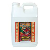 Fast-acting Tiger Bloom® Liquid Plant Food (2-8-4) is an ultra-potent, fast-acting, high-phosphorus fertilizer that also contains a good supply of nitrogen for growth and vigor. It is formulated with a low pH to maintain stability in storage and keep micronutrients available. When used as directed Tiger Bloom® encourages abundant fruit, flower, and multiple bud development. Use Tiger Bloom® at the first signs of flowering through harvest. Tiger Bloom® can be used for both hydroponic and soil applications.