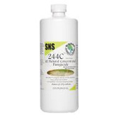 SNS 244C Fungicide consists of 100% pure thyme botanical extracts and kills fungi harming plants, vegetables and trees. Some components of SNS 244C are absorbed systemically by the plant, suppressing the life cycle of the fungal spores and nurturing the plants cells to increase the plants immunity to disease. Strong enough to treat trees but delicate enough to be used on new growth, clones and leafy foliage.