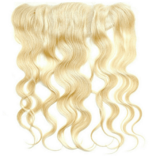 Russian Blonde Body Wave Lace Frontal