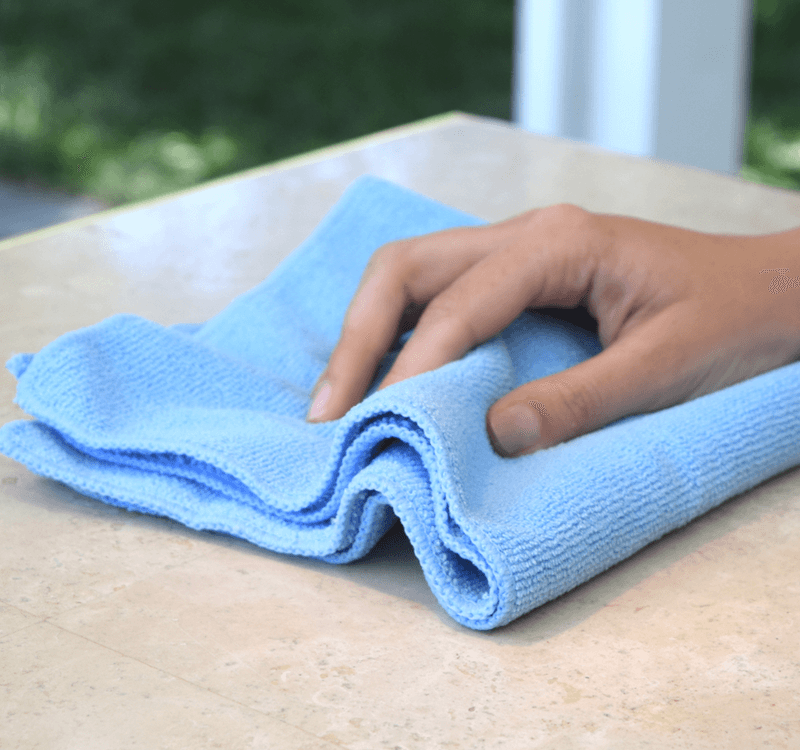 The Rag Company - Premium All-Purpose Microfiber Terry Cleaning Towels - Commercial Grade, Highly Absorbent, Lint-Free, Streak-Free, Kitchens, Bathroo