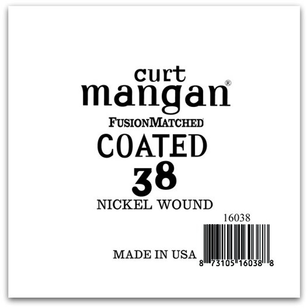 38 Nickel-Plated Steel COATED Single String