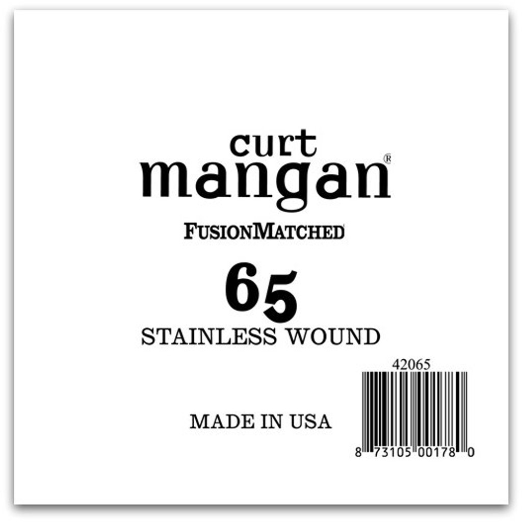 65 Stainless Wound Bass Single String