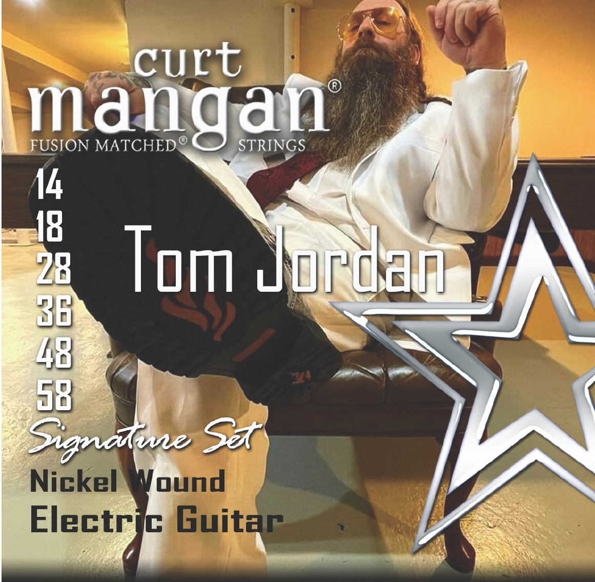 Tom Jordan 14-58 Nickel Wound Set