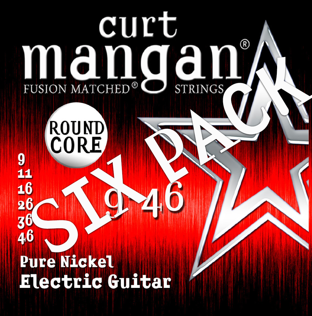 9-46 ROUND CORE PURE NICKEL SIX PACK - Curt Mangan Fusion Matched
