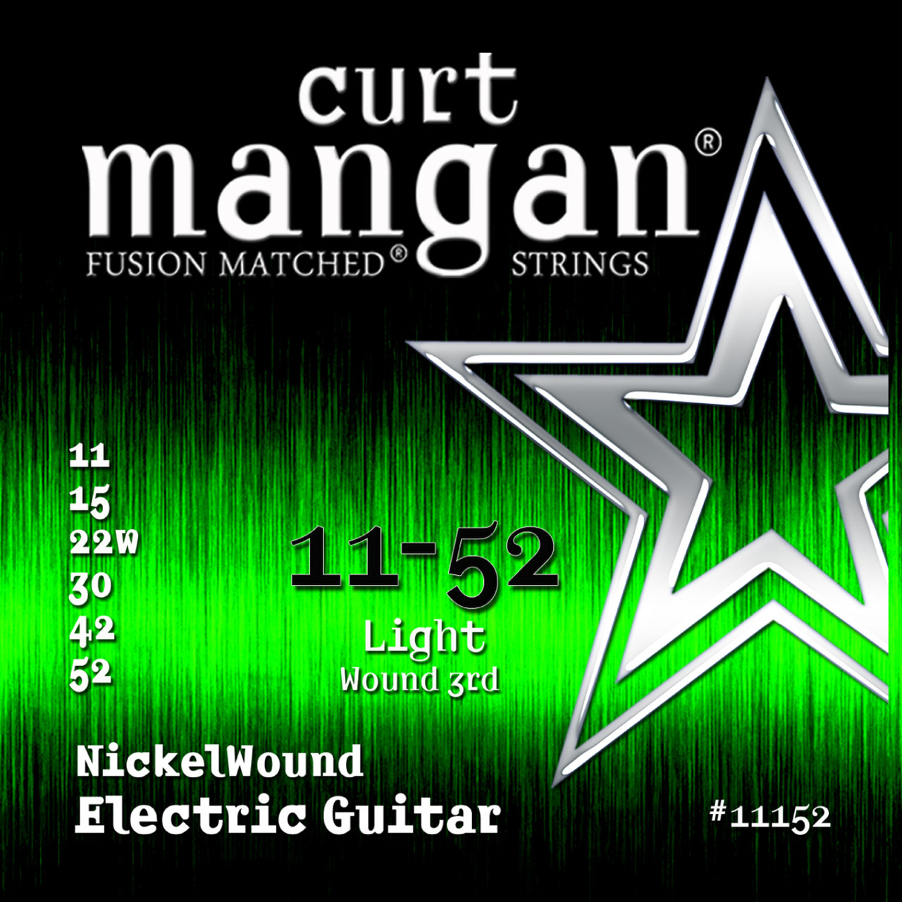 11-52 Nickel Wound Guitar String Set