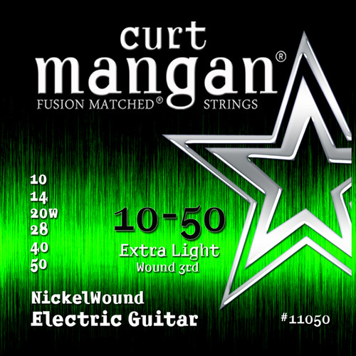 10-50 Nickel Wound Guitar String Set