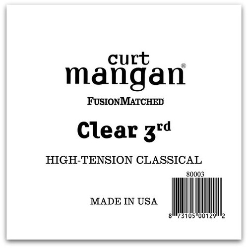 Clear 3rd High-Tension Classic Single String