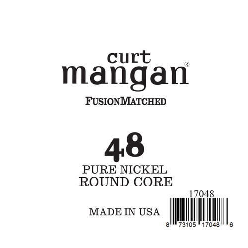 48 Pure Nickel ROUND CORE Single String