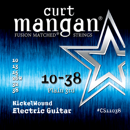 10-38 Nickel Wound Guitar Strings