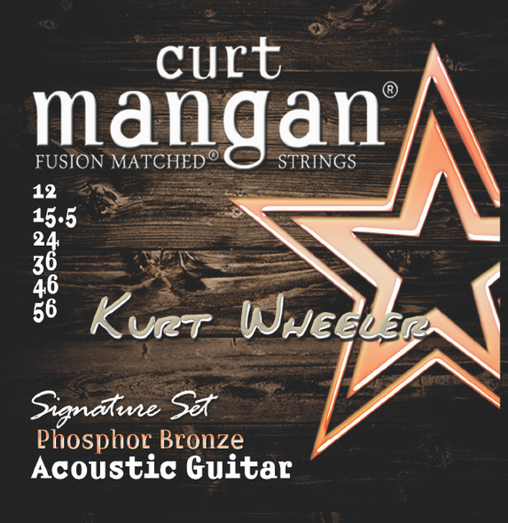 Kurt Lee Wheeler Custom 12-56 PhosPhor Bronze Guitar String Set