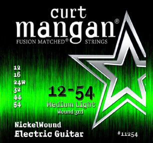 12-54 Nickel Wound Guitar String Six Pack