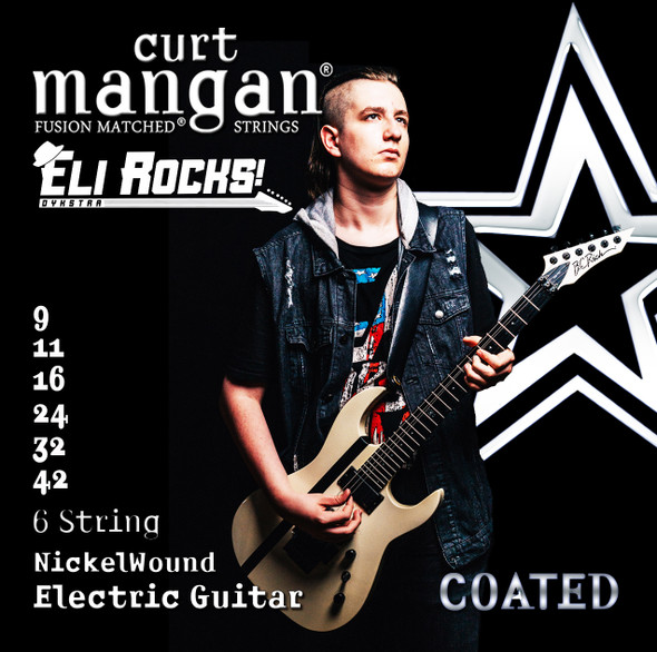 Eli Dykstra 9-42 Custom Signature 6 String Nickel Wound Set