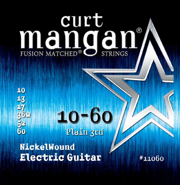 10-60 Drop Tuning Nickel Wound Guitar String Set