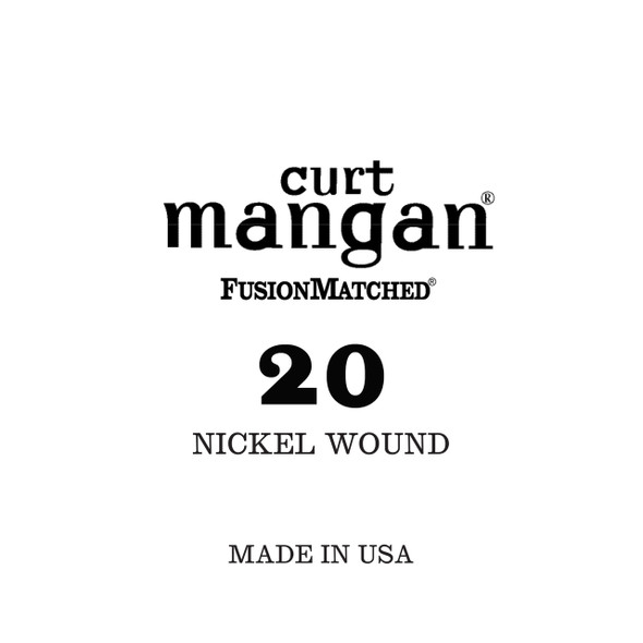 20 Nickel Wound Bass Single String