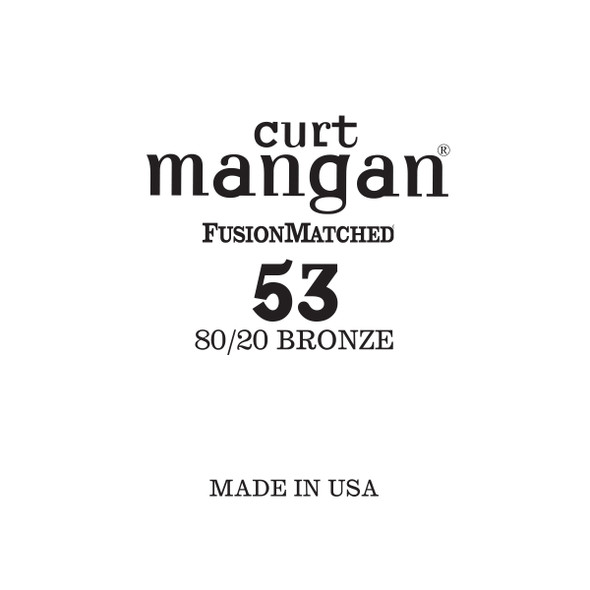 53 80/20 Bronze Single String