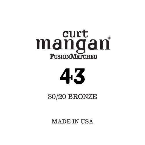 43 80/20 Bronze Single String