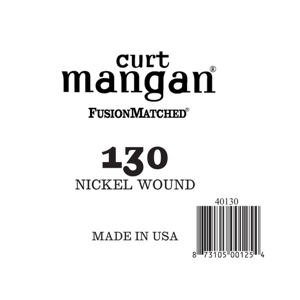 130 Nickel Plated Steel Bass Single String