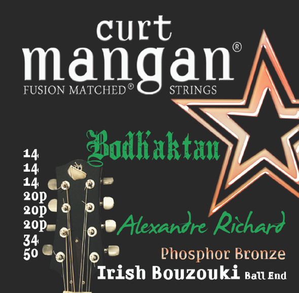 4 Sets Alexandre Richards Custom Bouzouki 14-50