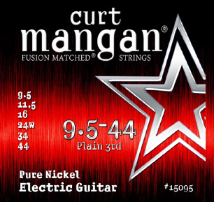 09.5-44 Pure Nickel Guitar Strings