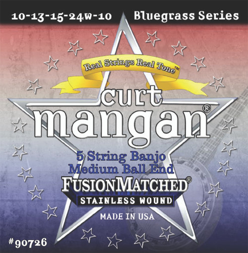 5-String Banjo Med Ball-End Stainless