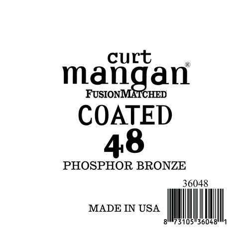 48 PhosPhor Bronze COATED Single String