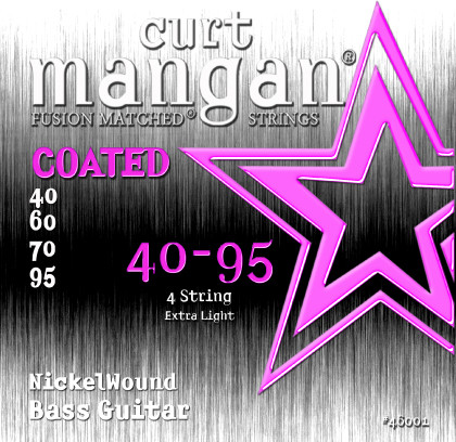 40-95 Nickel Bass Extra Light COATED 4-String