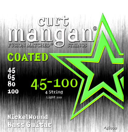 45-100 Nickel Bass Light 100 COATED 4-String