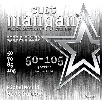 50-105 Nickel Bass Light Set 4-String  COATED