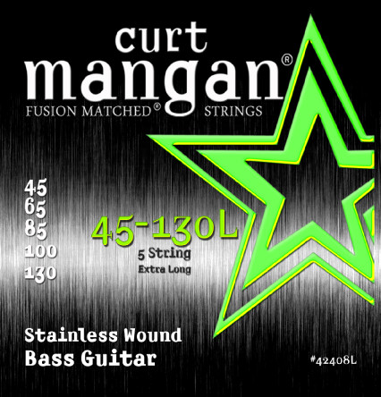 45-130 Extra Long Stainless 5-String