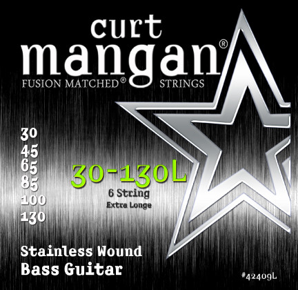 30-130 Extra Long Stainless 6-String
