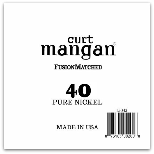 40 Pure Nickel Wound Single String