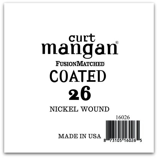 26 Nickel-Plated Steel COATED Single String
