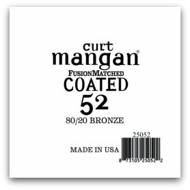 52 80/20 Bronze COATED Single String