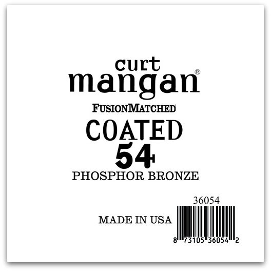 54 PhosPhor Bronze COATED Single String