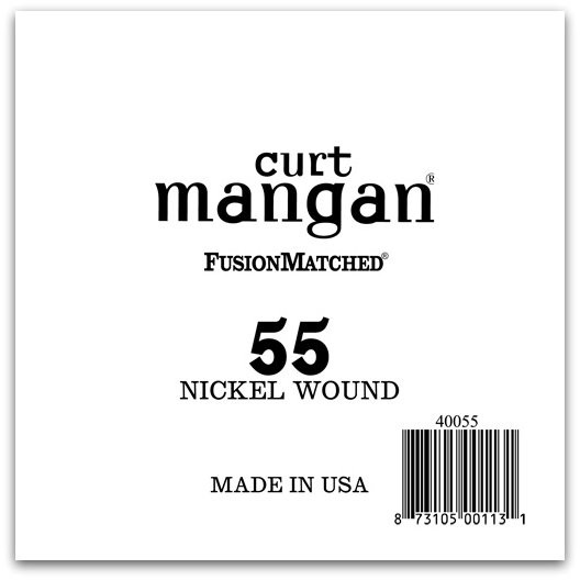 55 Nickel Plated Steel Bass Single String