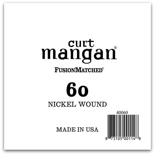 60 Nickel Plated Steel Bass Single String