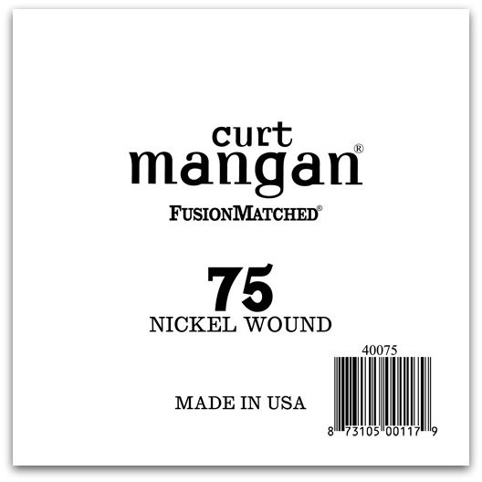 75 Nickel Plated SteelBass Single String