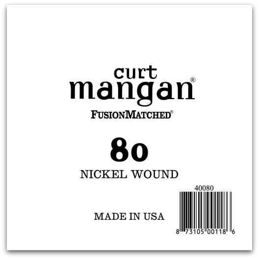 80 Nickel Plated Steel Bass Single String