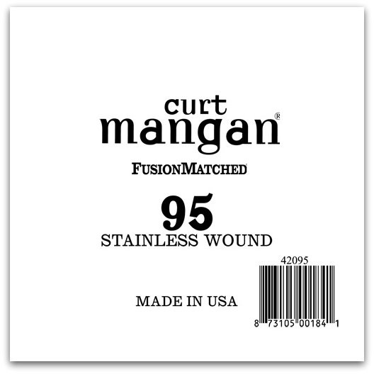 95 Stainless Wound Bass Single String