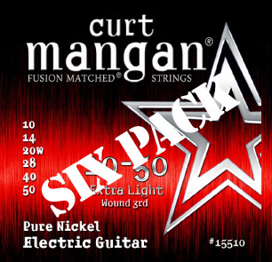 10-50 Pure Nickel Six Pack