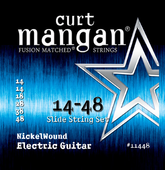 14-48 Custom Slide Guitar String Set
